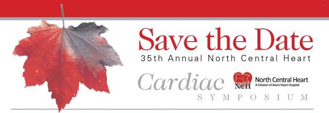 35th Annual North Central Heart Cardiac Symposium Banner